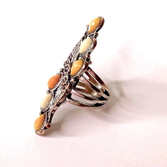 LUCKY BRAND Boho Ring Size 6-1/4 - Picture 2 of 5